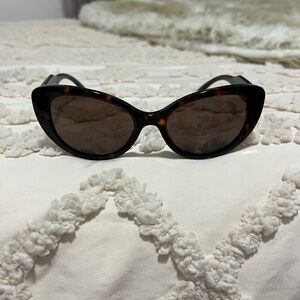 Versace Tortoise Shell Cat-Eye Sunglasses